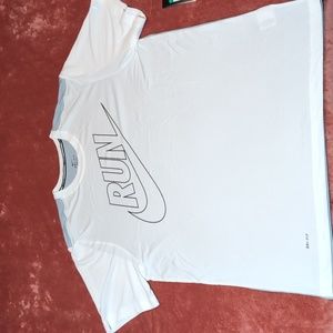 MENS NIKE DRI-FIT RUN SHIRT SZ XL